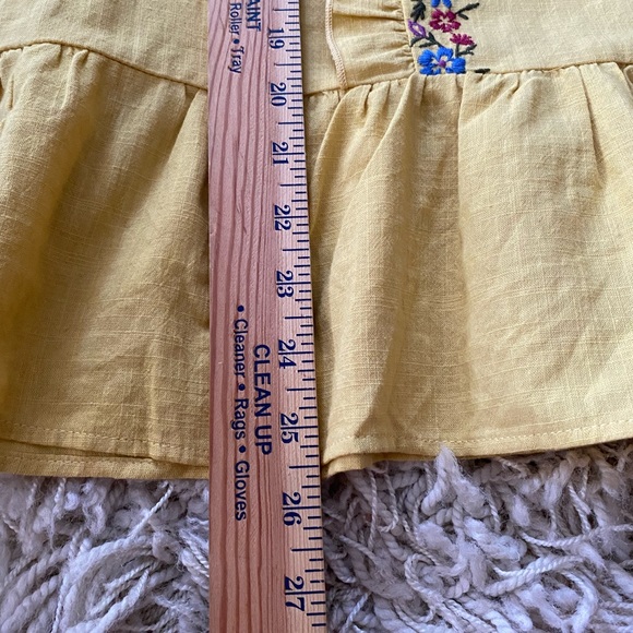 Orange creek Princess Seam Embroidered Top blouse - Picture 10 of 15